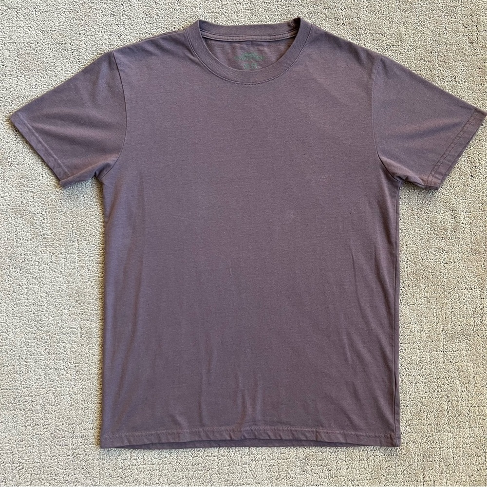 Urban Outfitters Men's Basic Purple T-Shirt